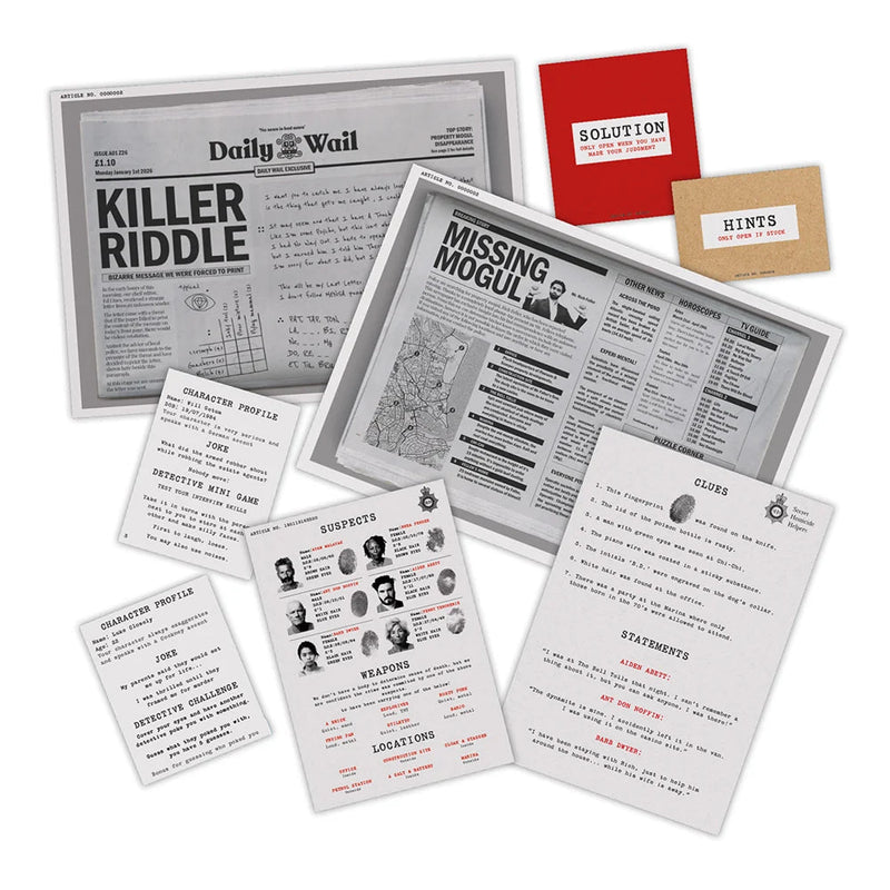Whodunnit Crackers