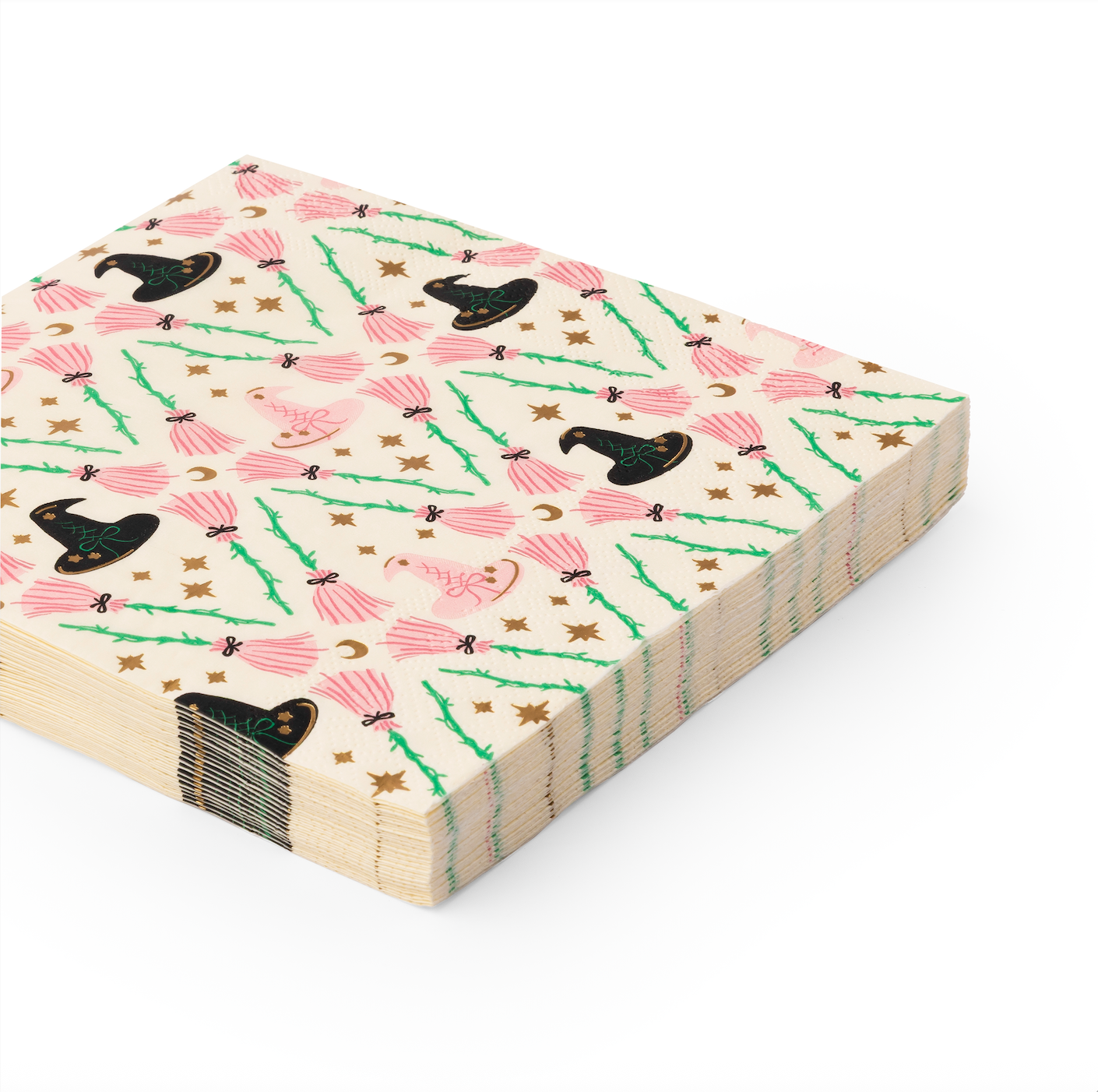 Witch Hat & Broom Large Paper Napkins | Putti Party Supplies
