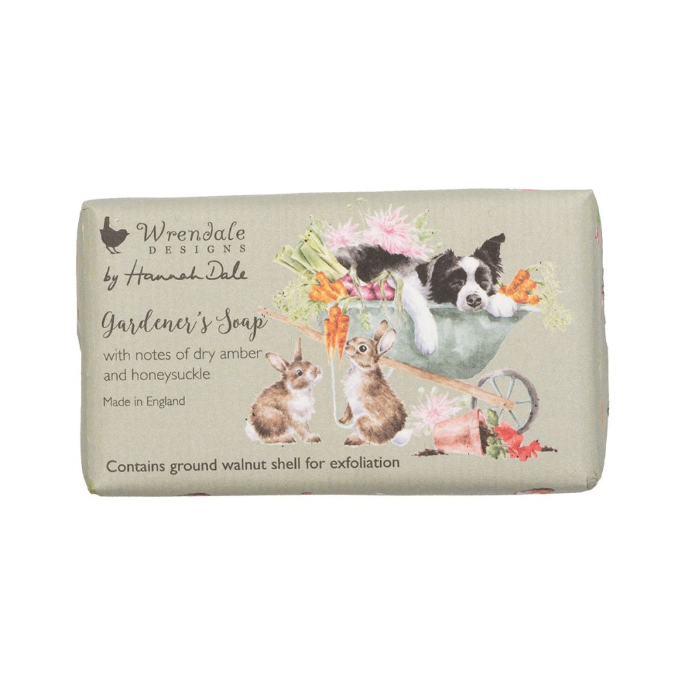 Wrendale Dry Amber and Honeysuckle Gardeners Soap | Putti Fine Furnishings