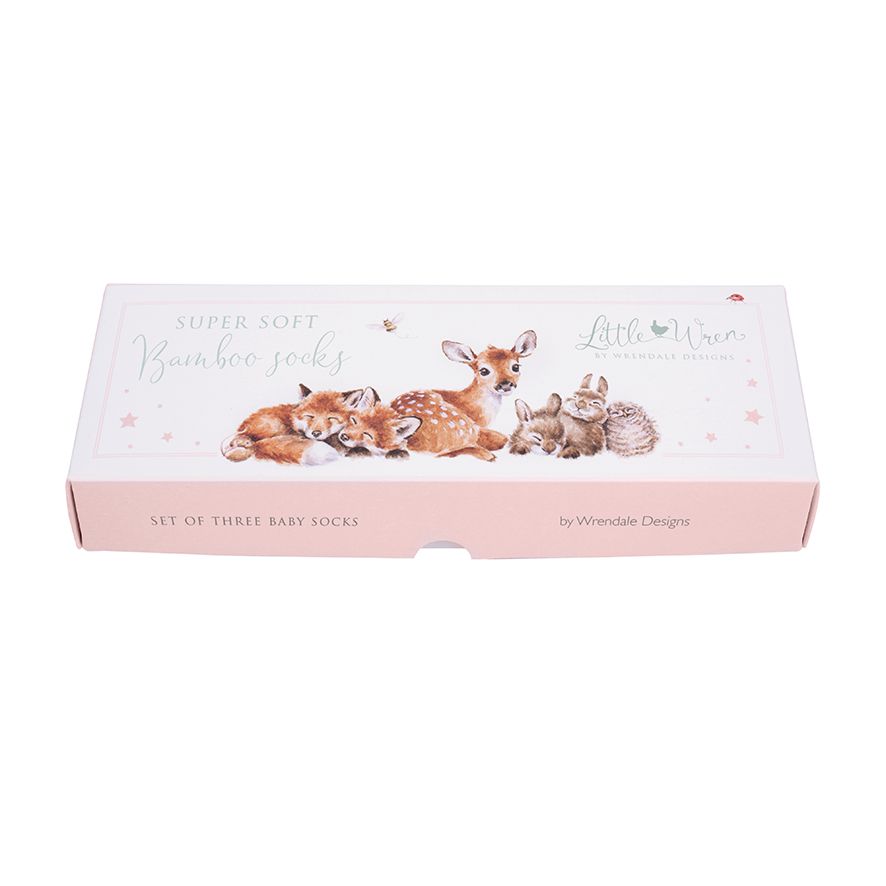 Wrendale "Little Forest" Baby Socks | Le Petite Putti