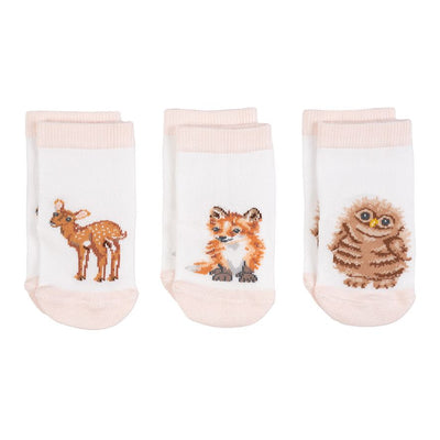 Wrendale "Little Forest" Baby Socks | Le Petite Putti