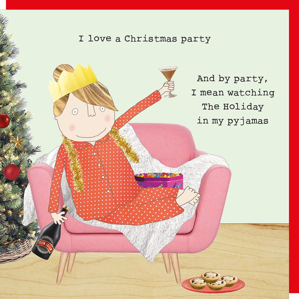 Christmas Party Greeting Card | Putti Christmas Cards