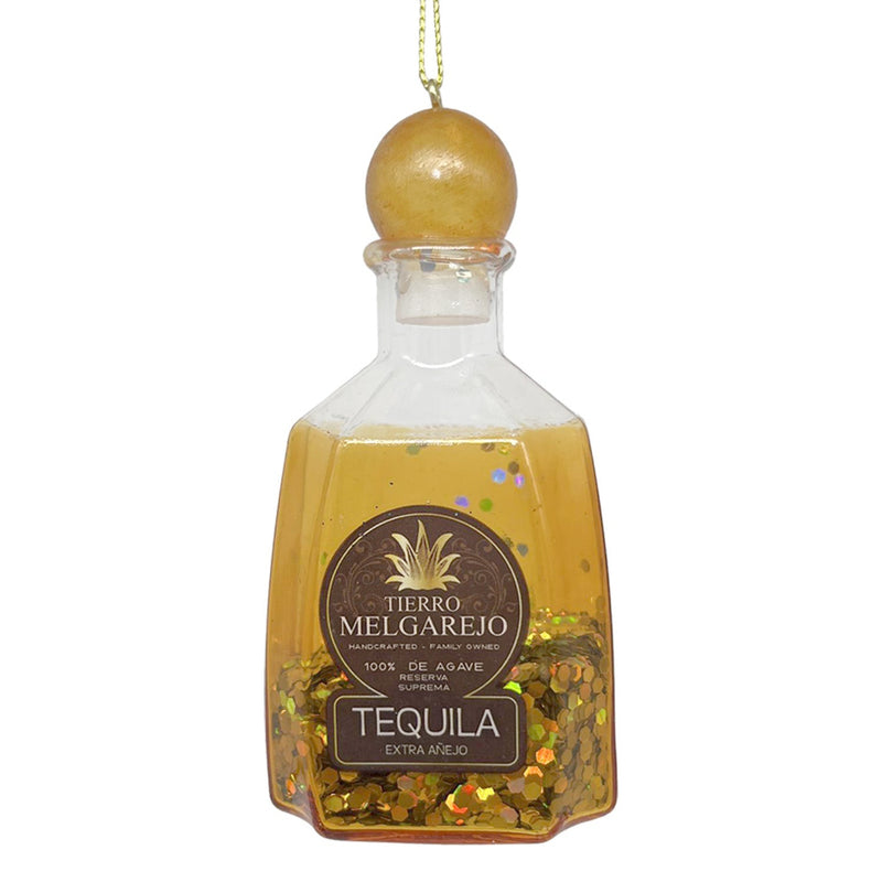 Tequila Bottle Glass Ornament | Putti Christmas Decorations