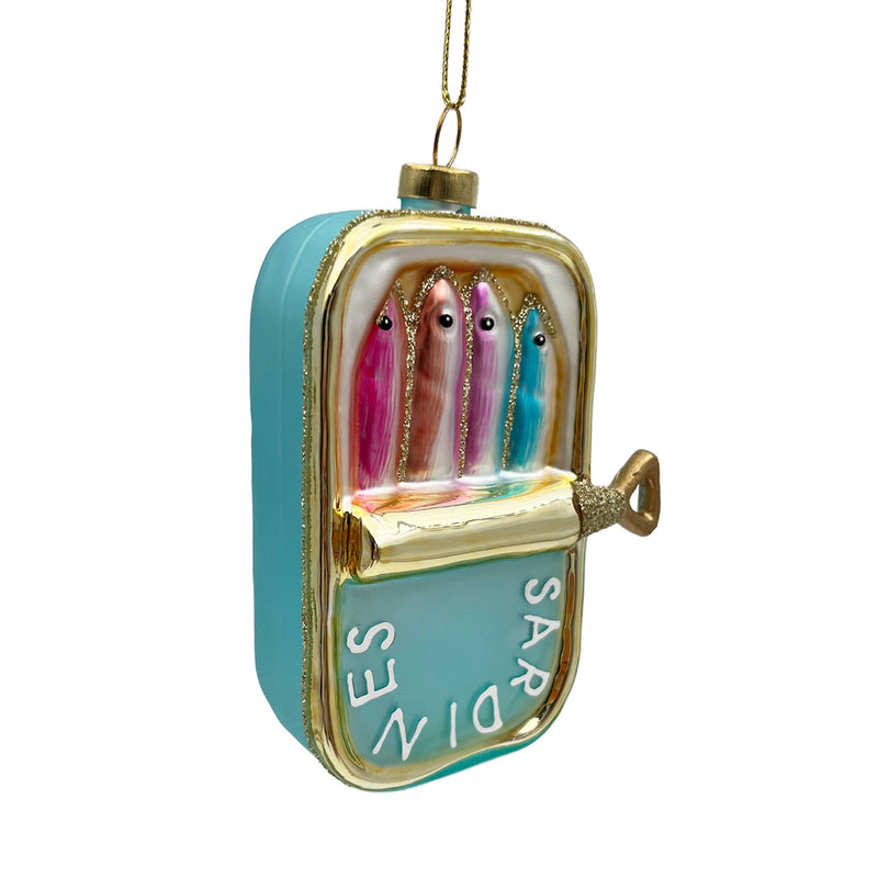 Sardines Glass Ornament | Putti Christmas Decorations
