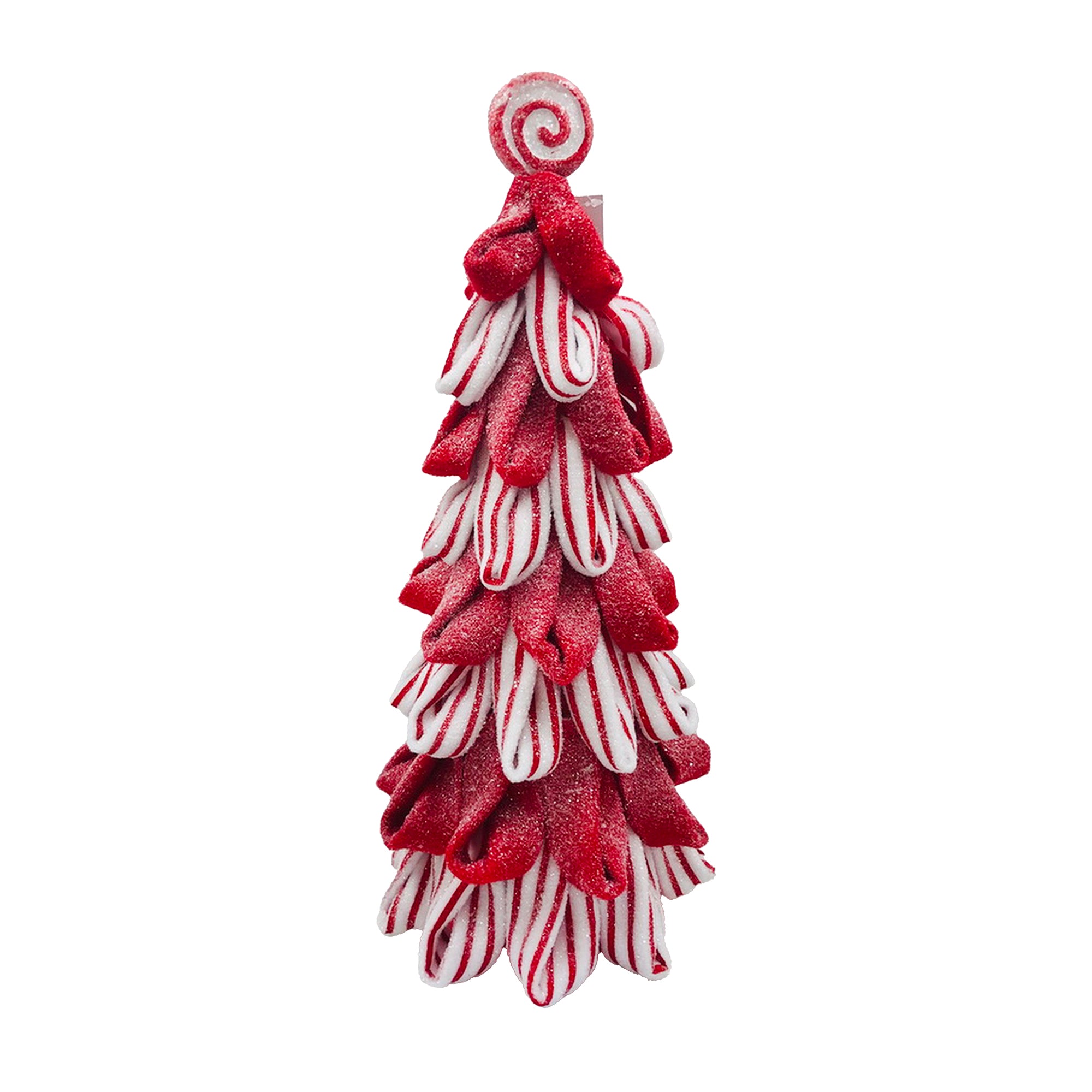 Candy Cane Cone Tree | Putti Christmas Decorations