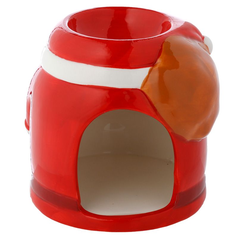 Santa Shaped Christmas Holidays Ceramic Oil Burner