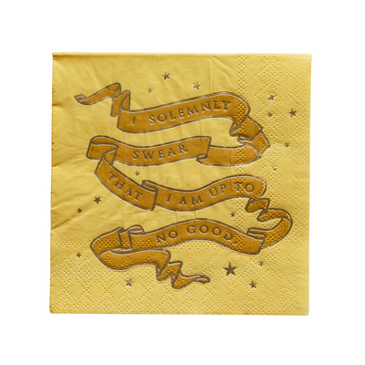 Bonjour Fête Harry Potter Gold House Pride Paper Napkins