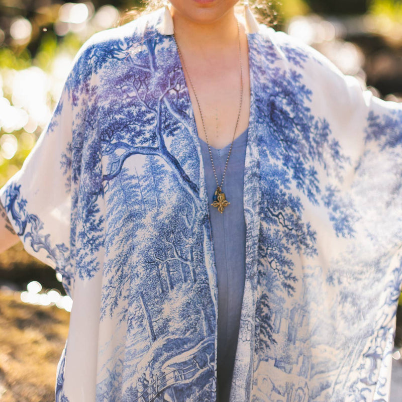 Market of Stars - Let The Light In Starduster Kimono | Putti Fine Fashions