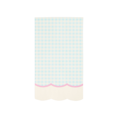 Pastel Gingham Napkin Set