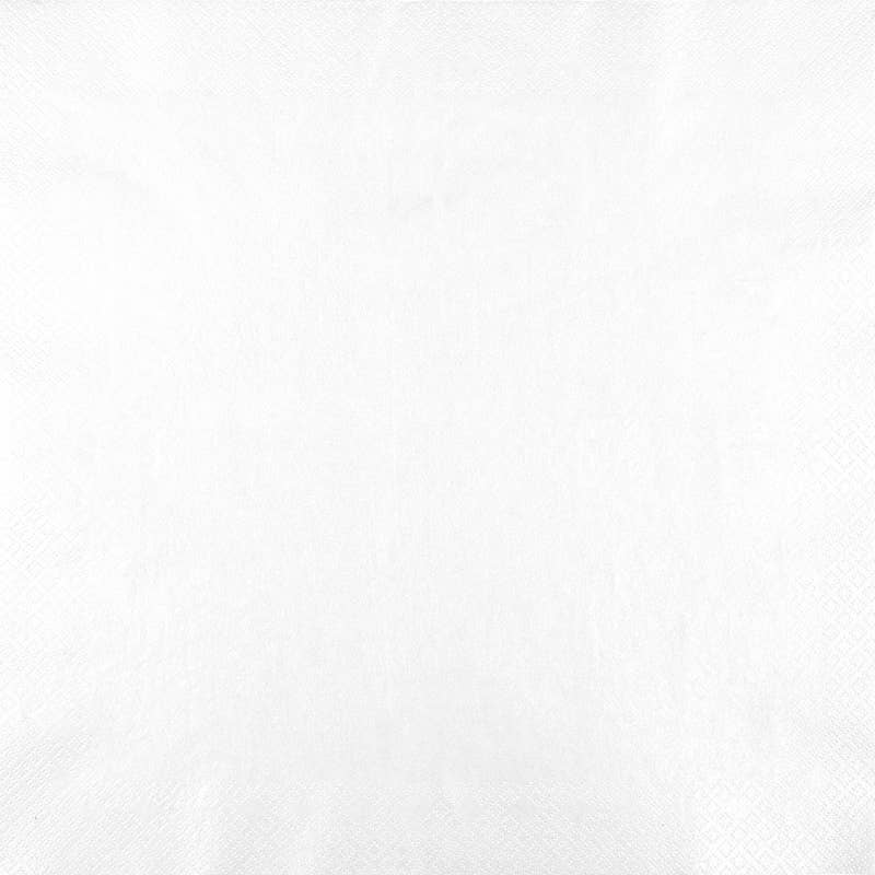 Pearl Effect White Dinner Napkins