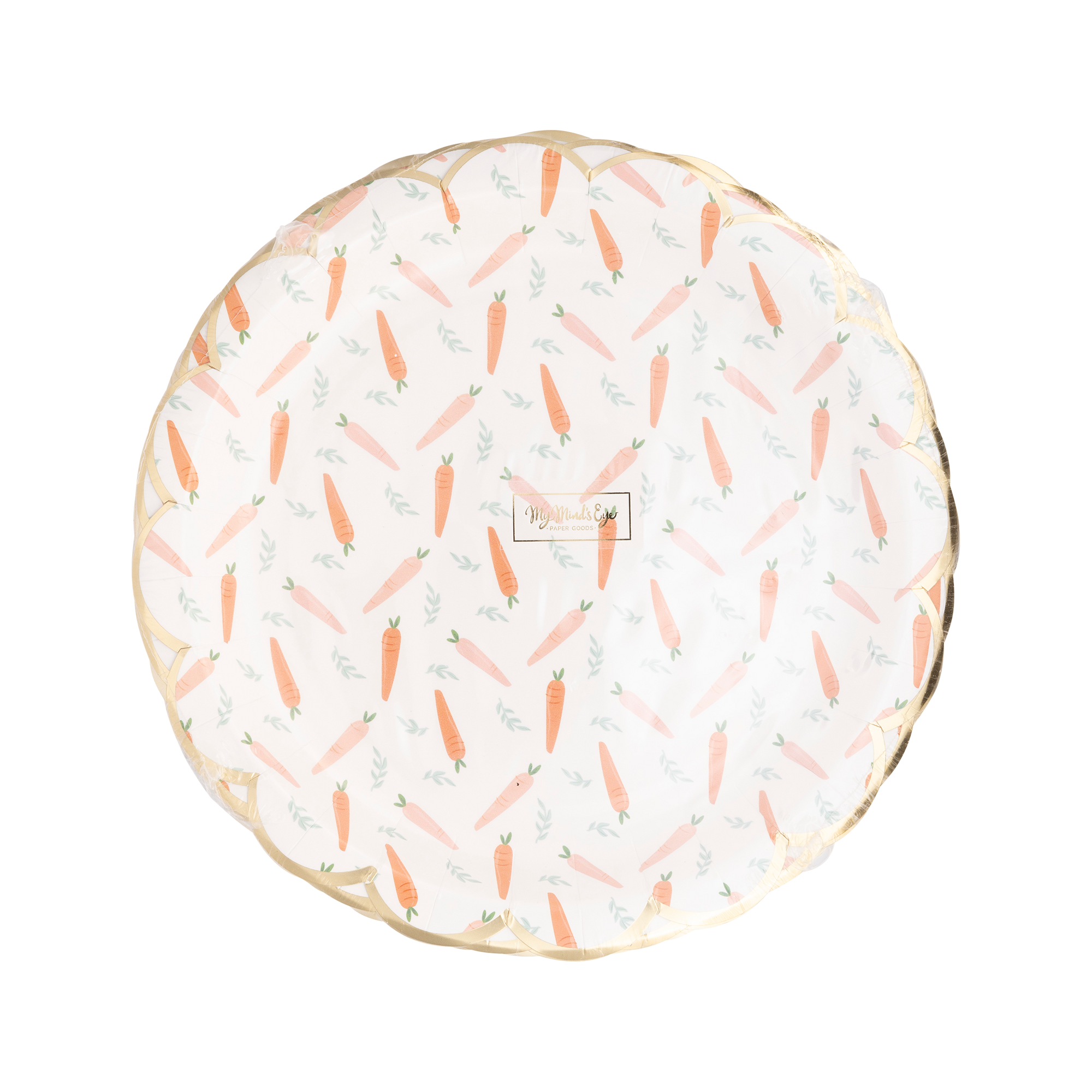 Carrot Paper Plates