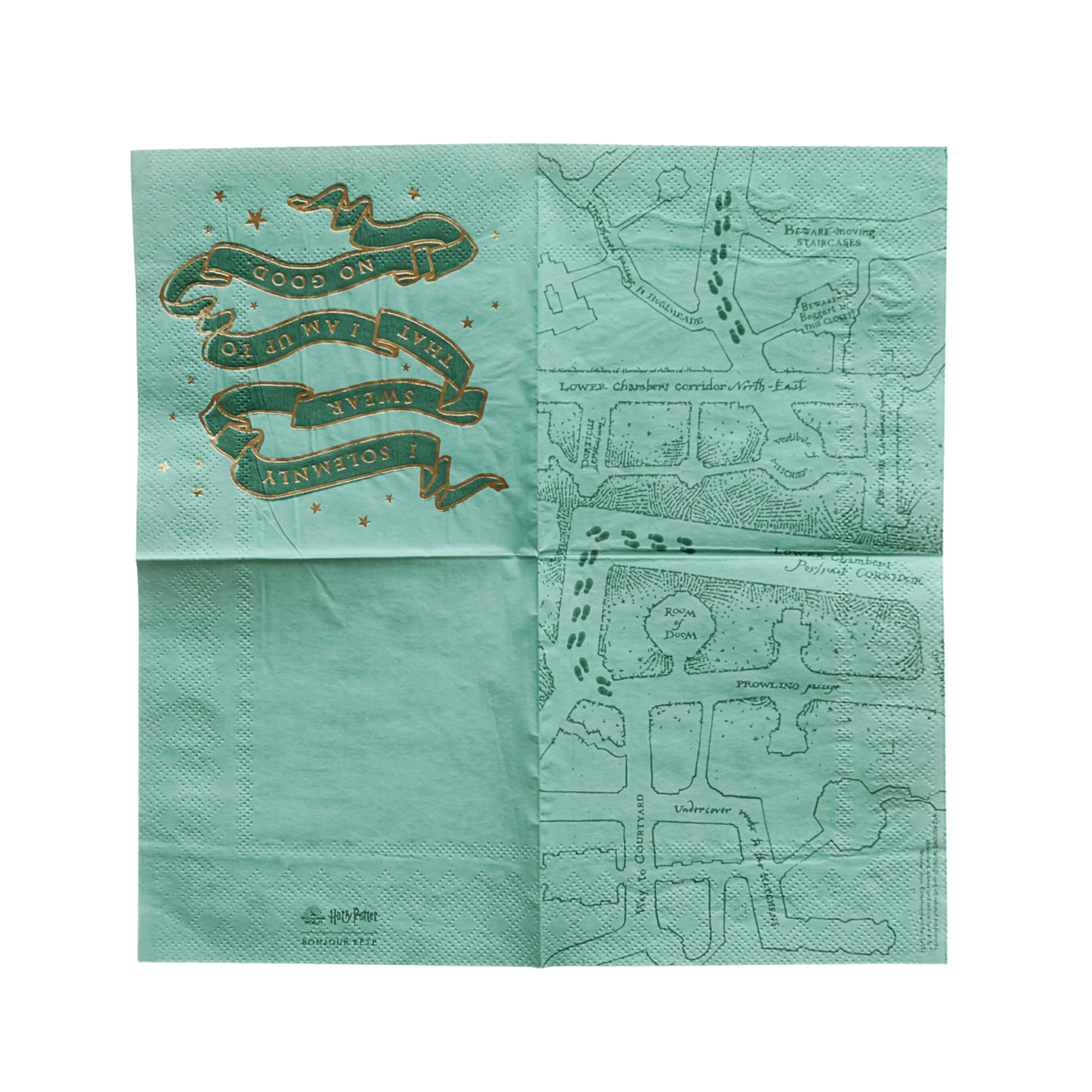 Bonjour Fête Harry Potter Gold House Pride Paper Napkins