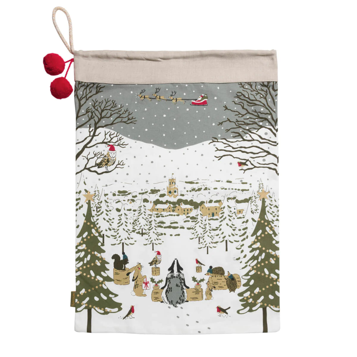“Festive Forest” Christmas Sack