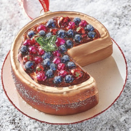 Eric Cortina Berry Pie Glass Ornament