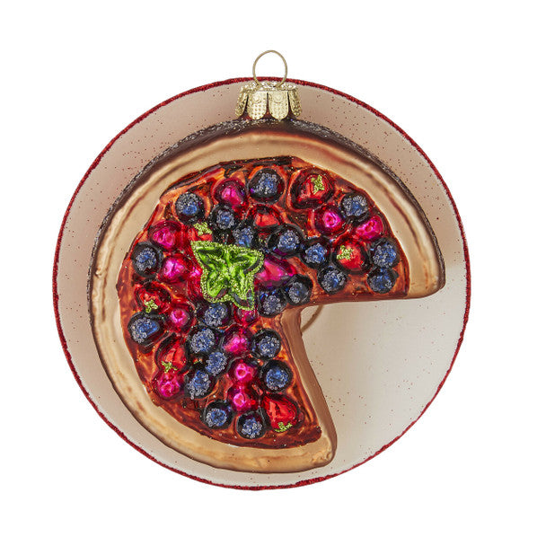 Eric Cortina Berry Pie Glass Ornament