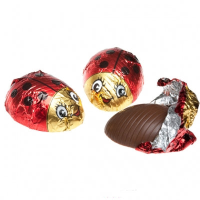Foiled Chocolate Lady Bugs - Putti Fine Furnishings