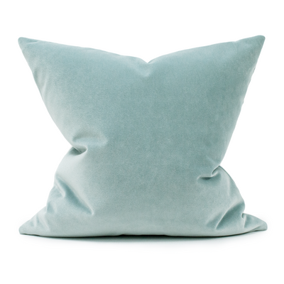 Aqua Velvet Cushion