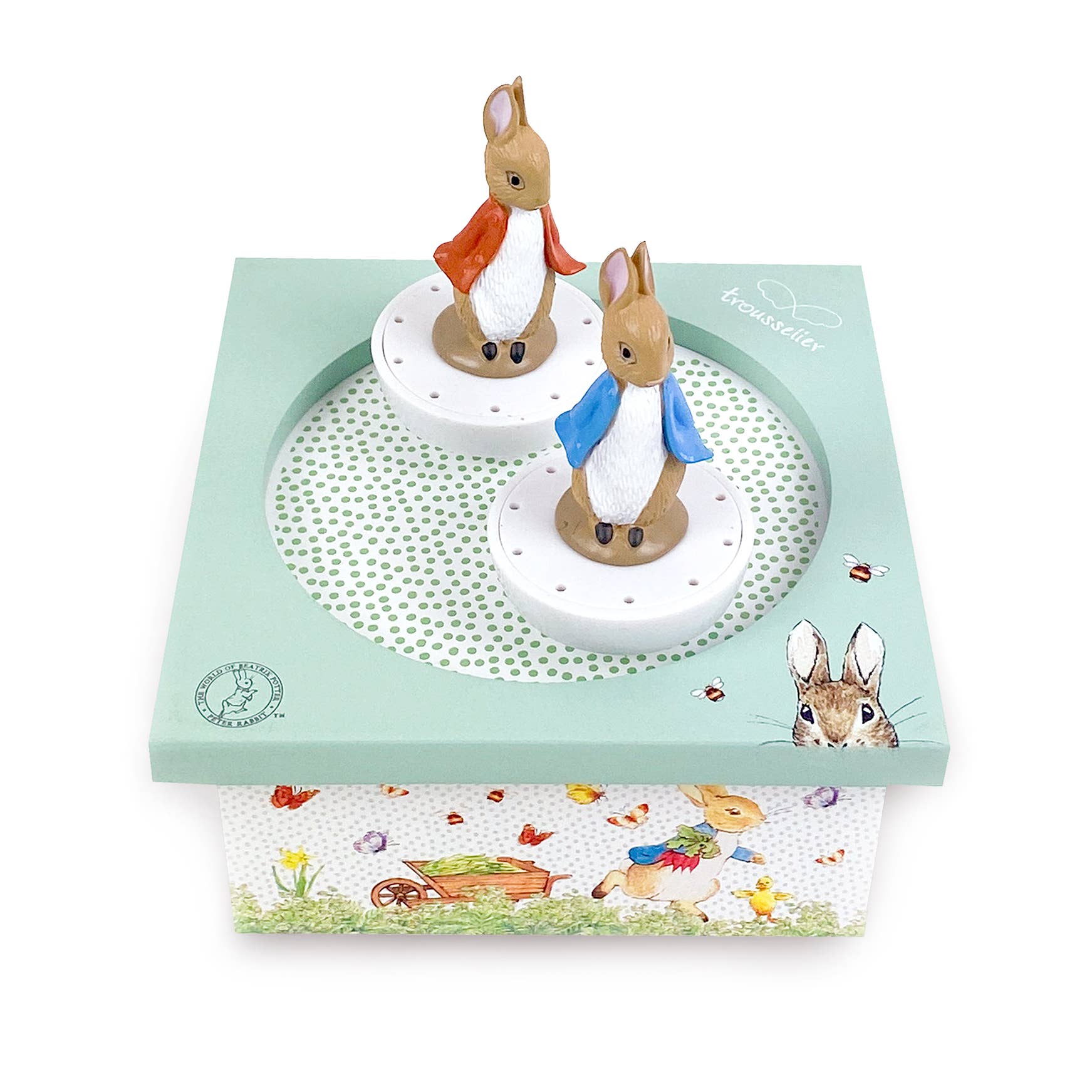 Dancing Peter Rabbit Music Box