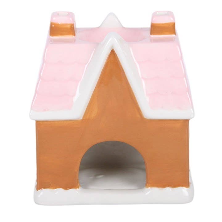 Sugarplum Gingerbread House Oil Burner and Wax Warmer