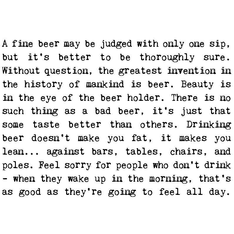 Beer Connoisseur Card