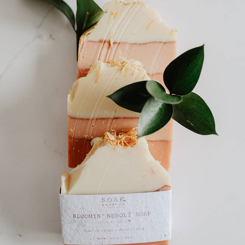 Soak Bath Co Bloomin' Neroli Soap Bar
