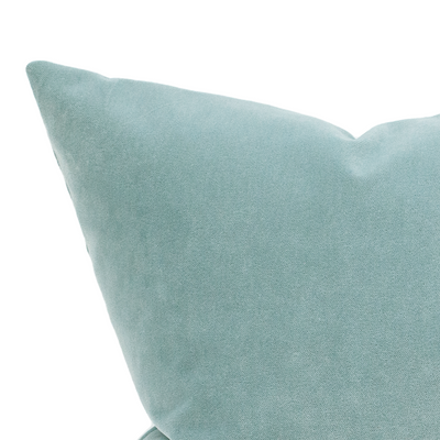 Aqua Velvet Cushion