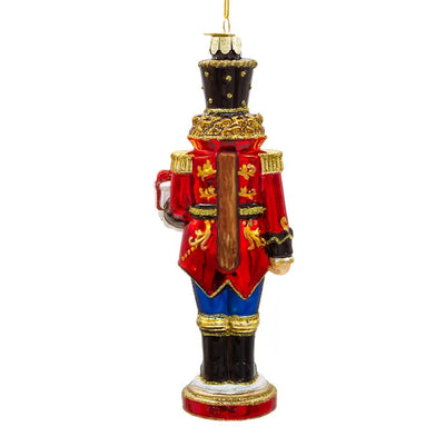 Kurt Adler Bellissimo Nutcracker Glass Ornament