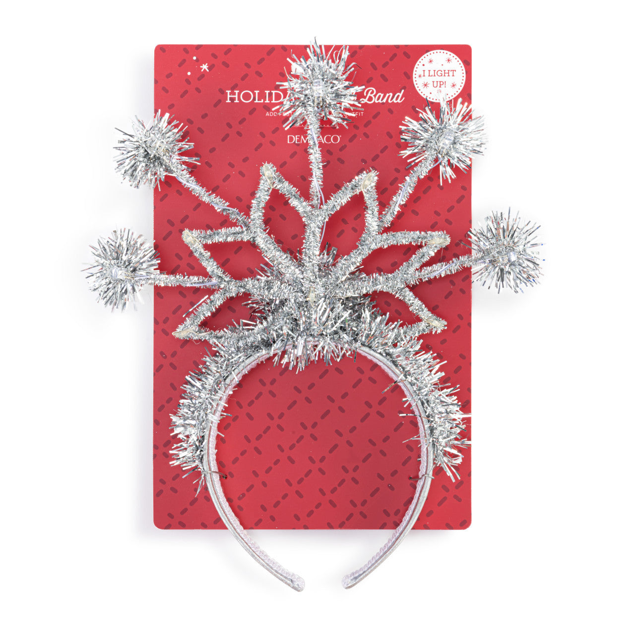 Lit Twinkle Tinsel Headband