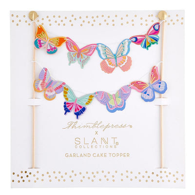 Butterfly Garland Cake Topper