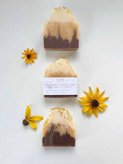 Soak Bath Co. Sunflower Fields Soap Bar