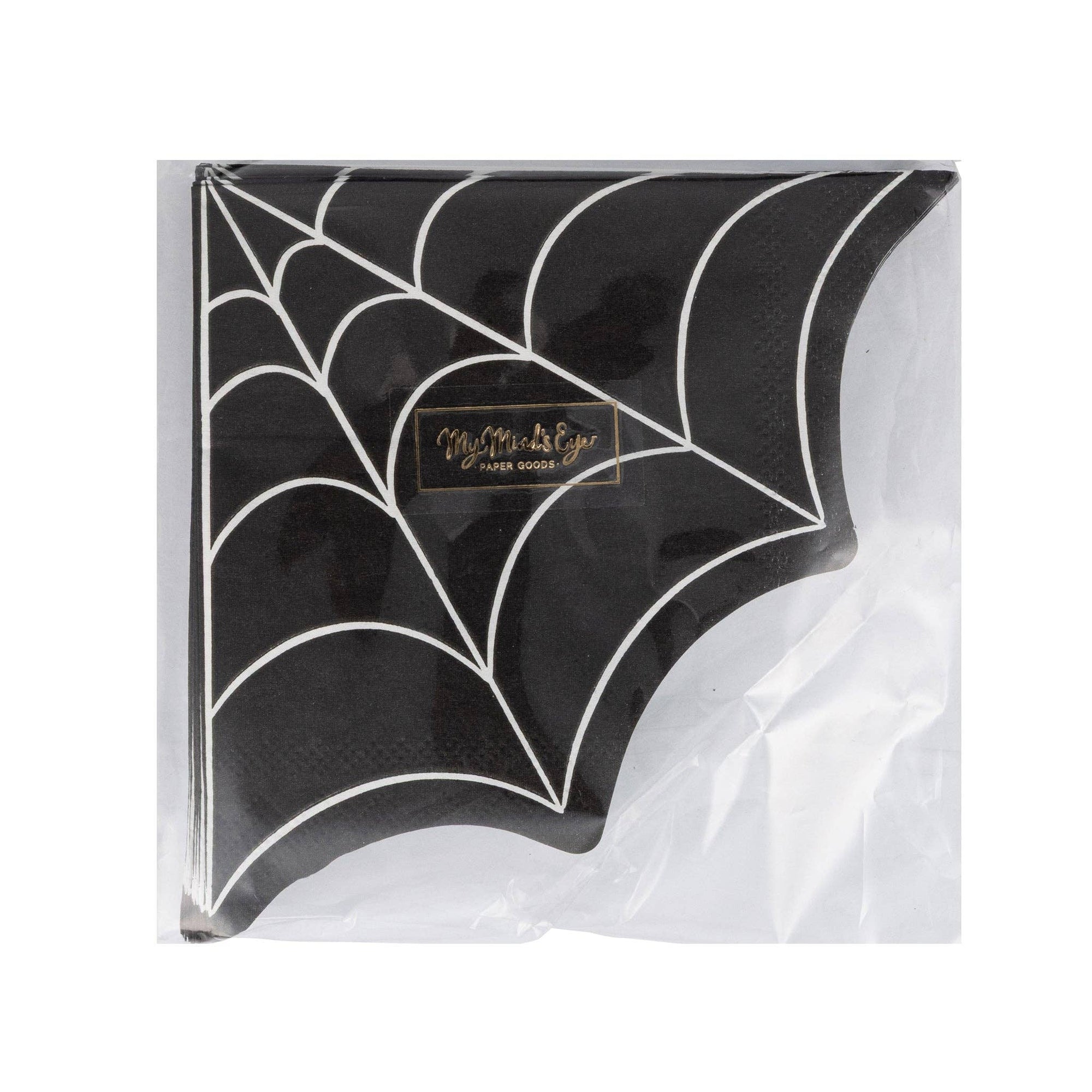 Spider Web Cocktail Napkin