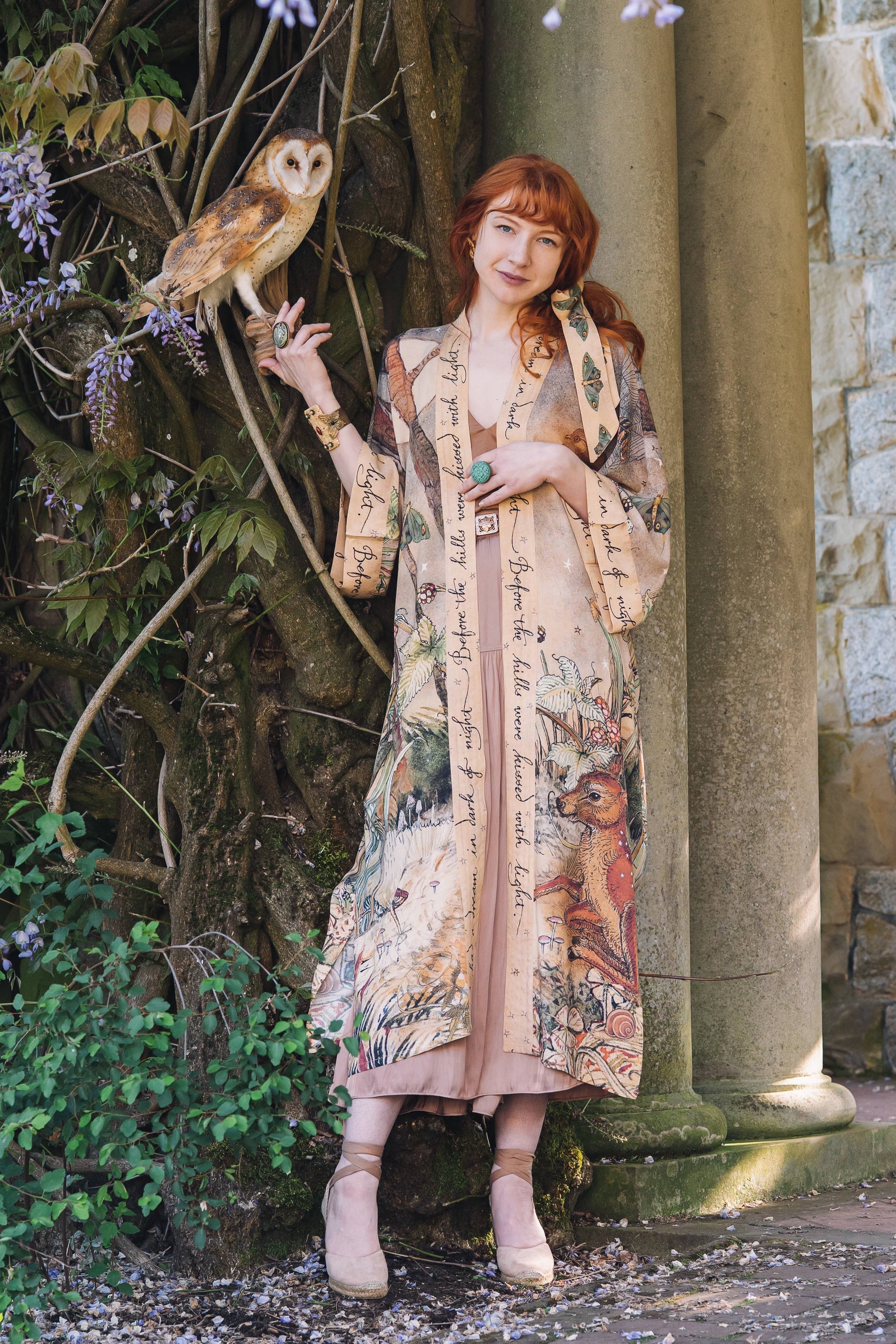 "Lovelight" Opera Duster Kimono Robe