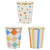 Colorful Pattern Paper Cups
