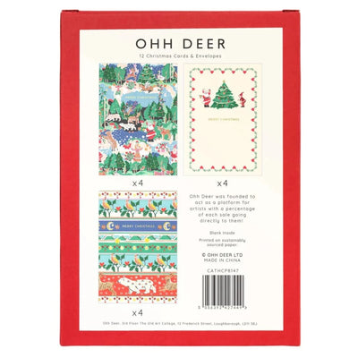 Cath Kidston Christmas Card Set | Putti Christmas