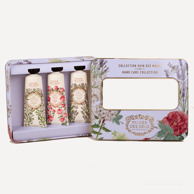 Panier des Sens Hand care gift set - Verbena, Rose, Lavender 3 x