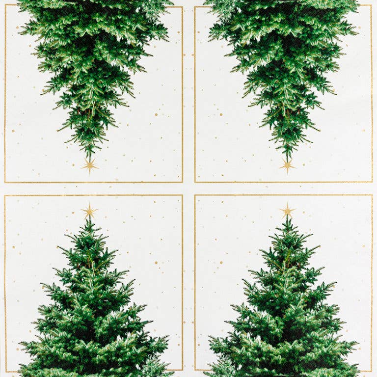 Fir Tree Paper Lunch Napkins
