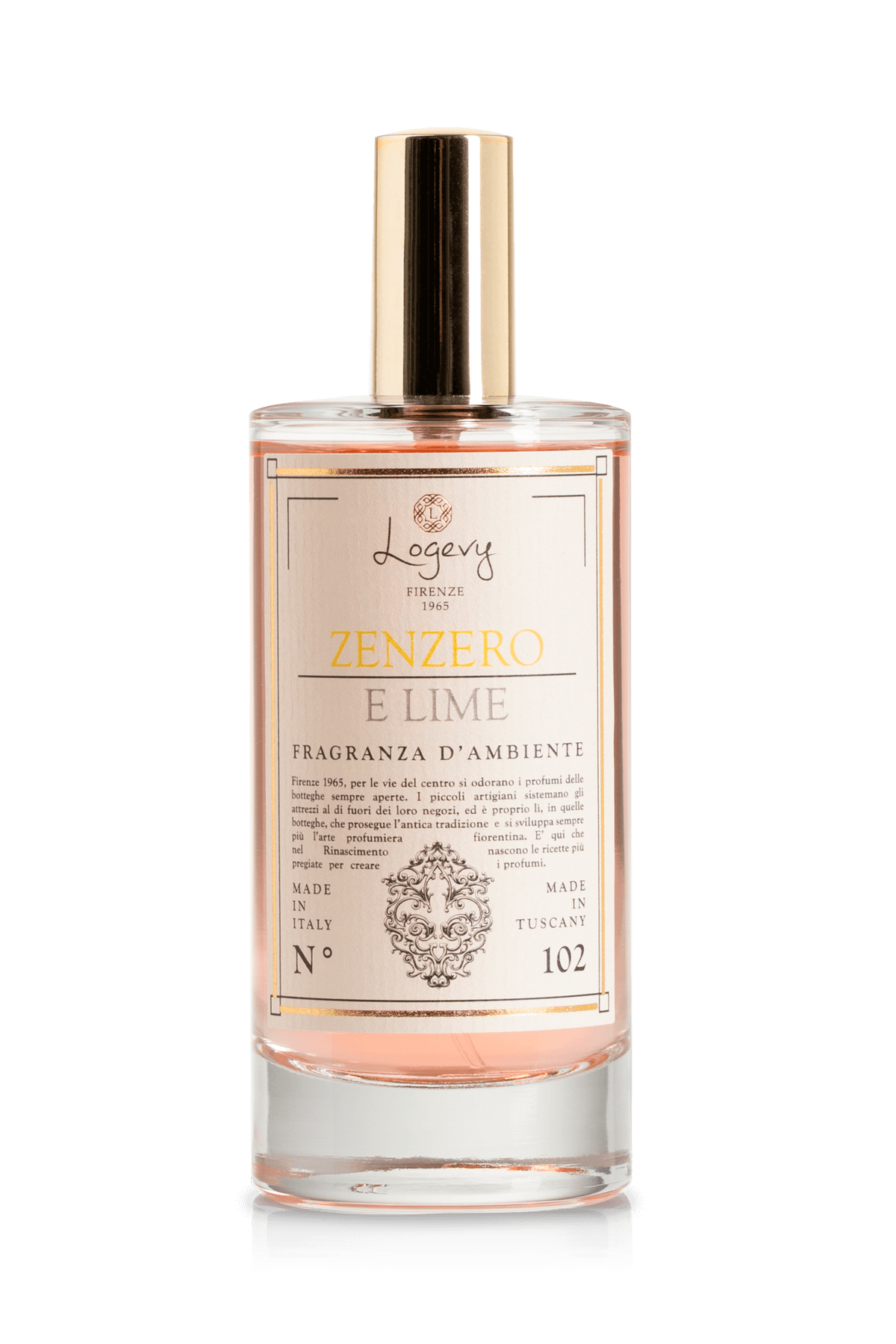 Logevy Firenze 1965 Zenzero e Lime Room Spray