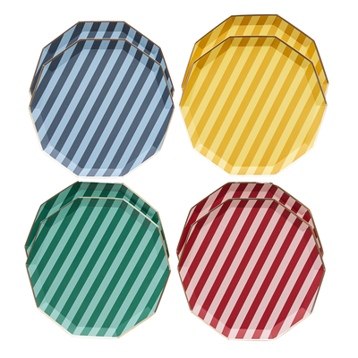Bonjour Fête Harry Potter House Pride Paper Plates - Large