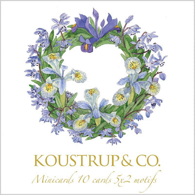 Spring Wreaths Mini Note Cards