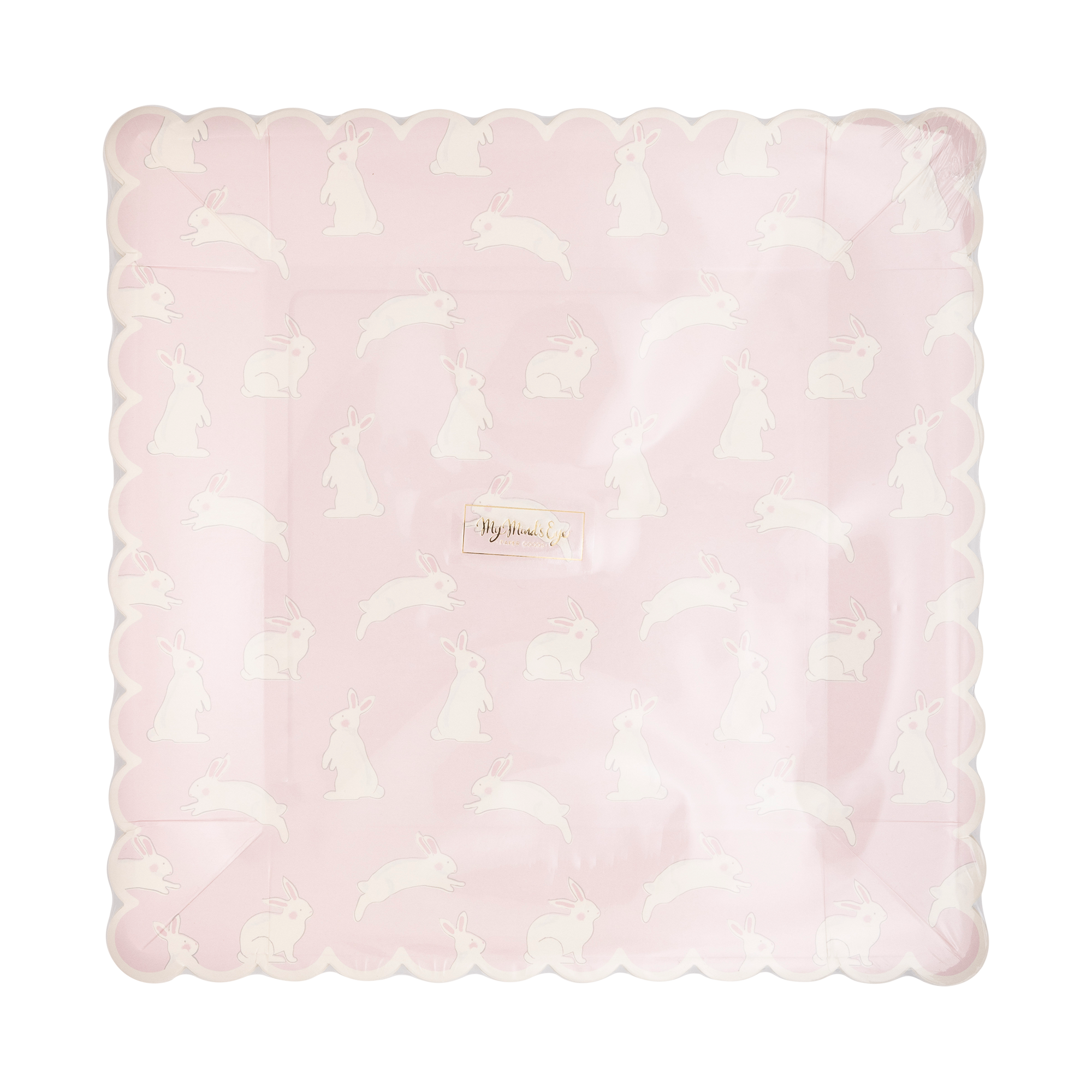 Bunny Pattern Paper Plate