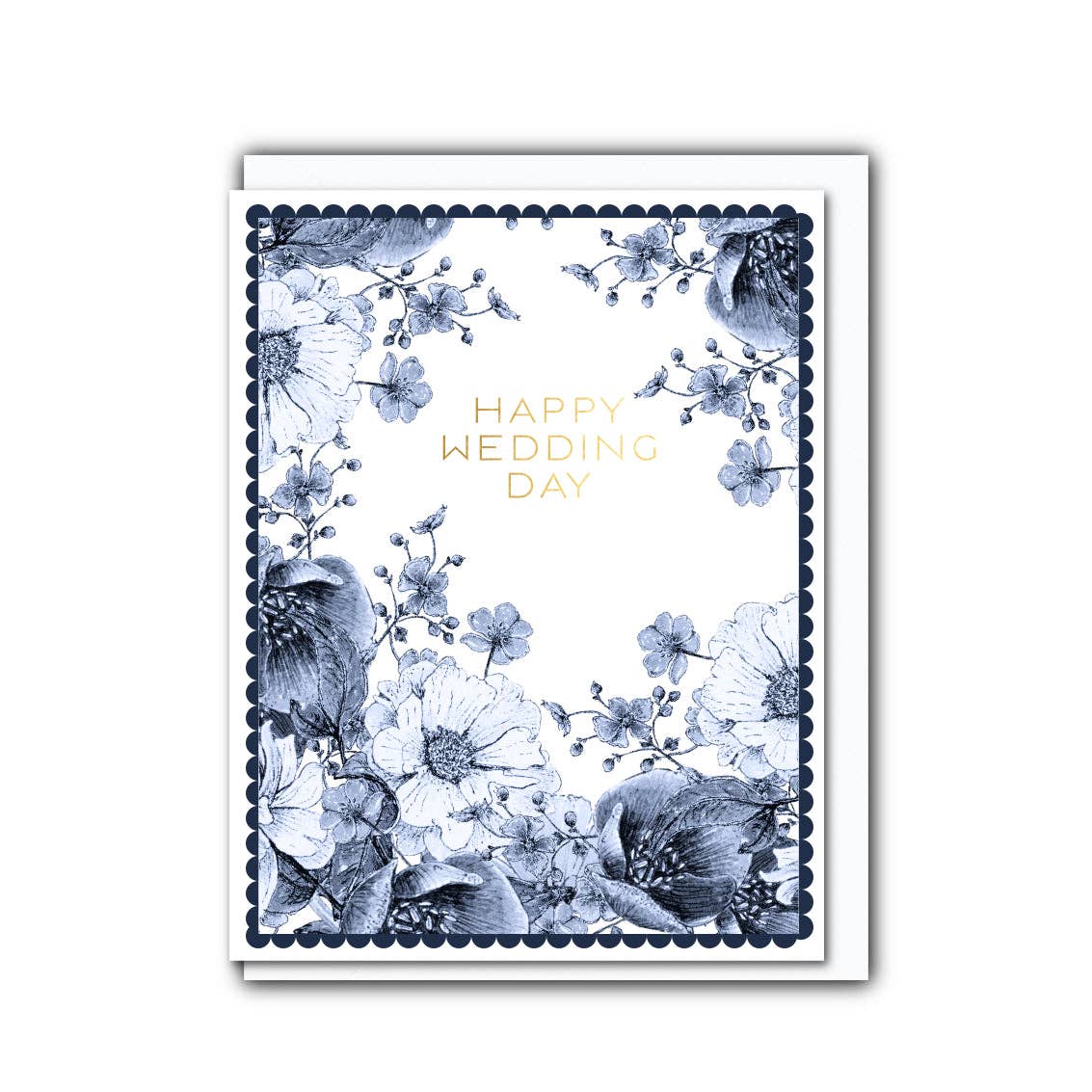 Toasted Crumpet "Happy Wedding Day" Greeting Card