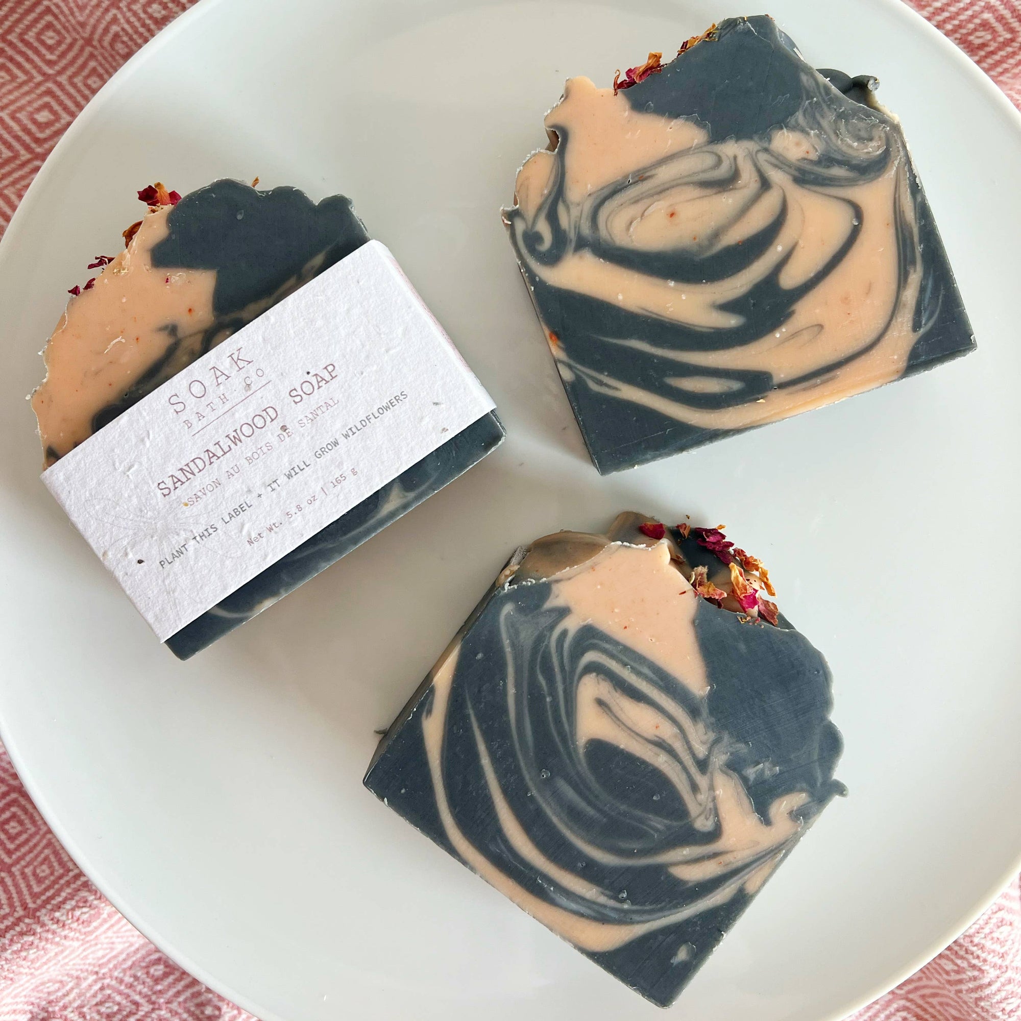 Soak Bath Co. Sandalwood Soap Bar