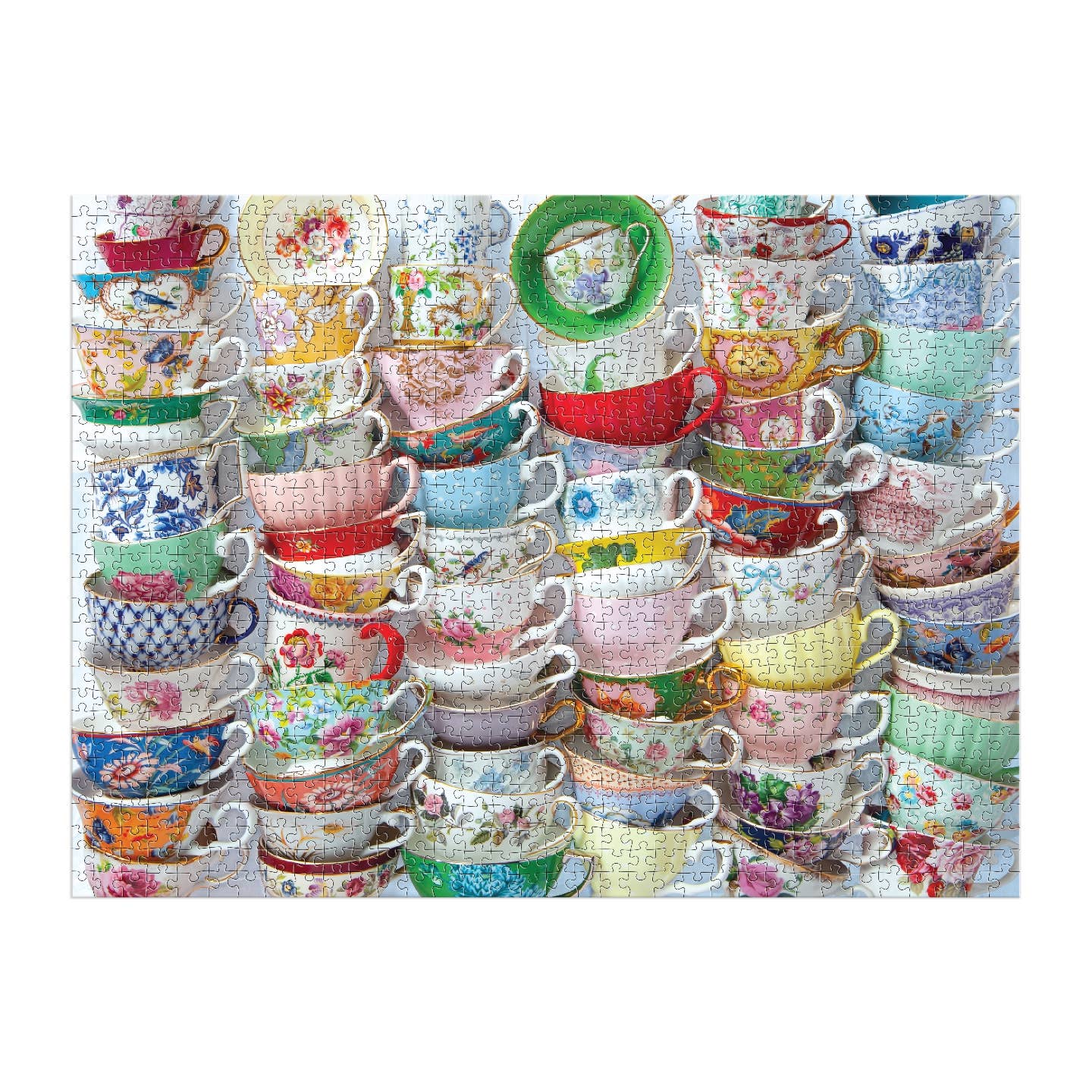Teacups 1000 Piece Puzzle - Putti Fine Furnishings