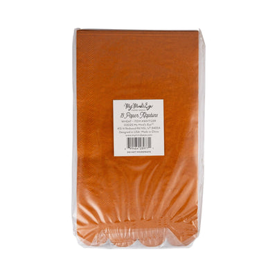 Copper Wheat Paper Dinner Napkin