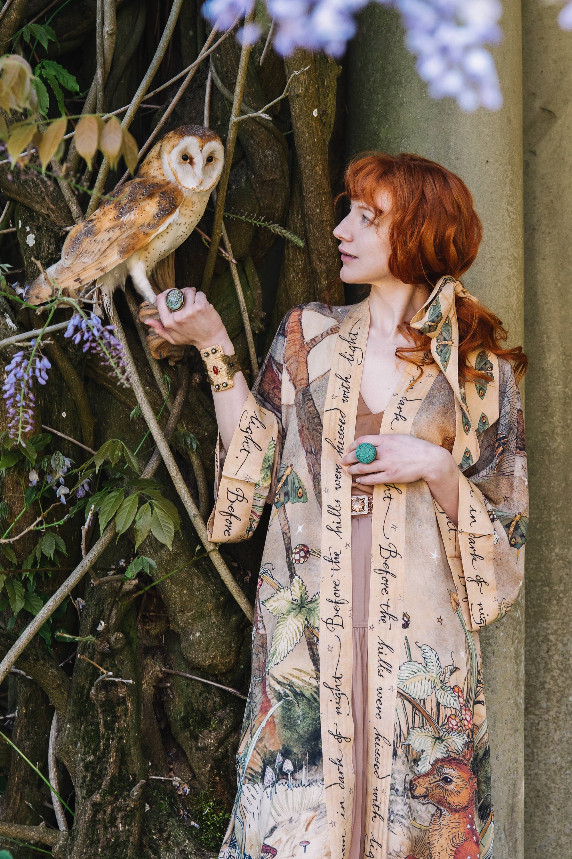 "Lovelight" Opera Duster Kimono Robe