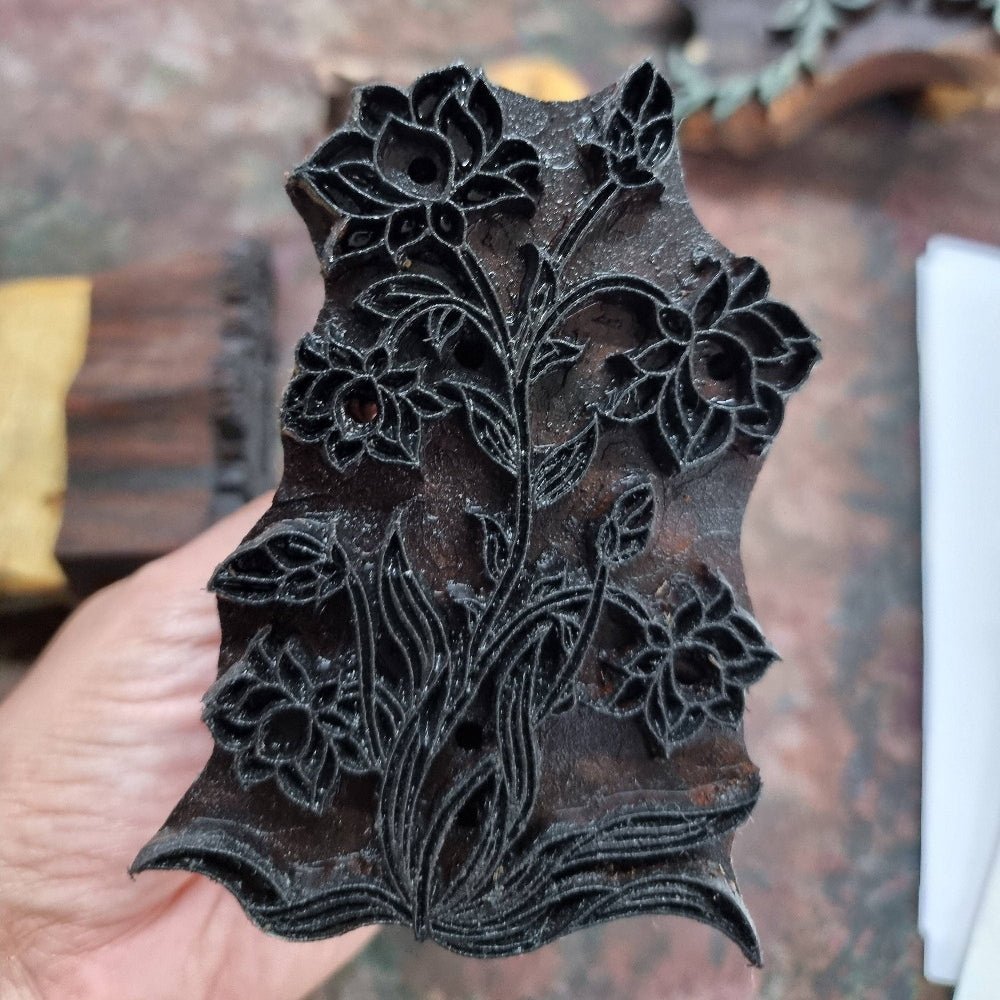 Boxed Artisan Notecard Set - Sandook Sapphire