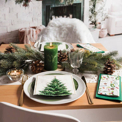 Fir Tree Paper Lunch Napkins
