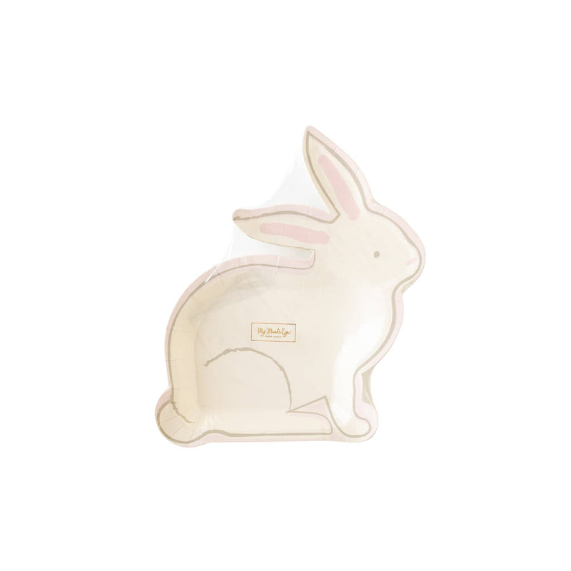 Die Cut Bunny Plate