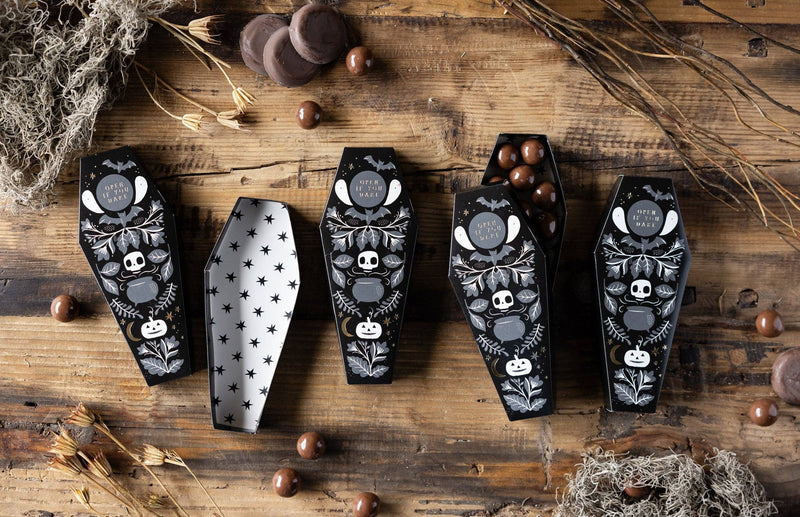 Coffin treat boxes
