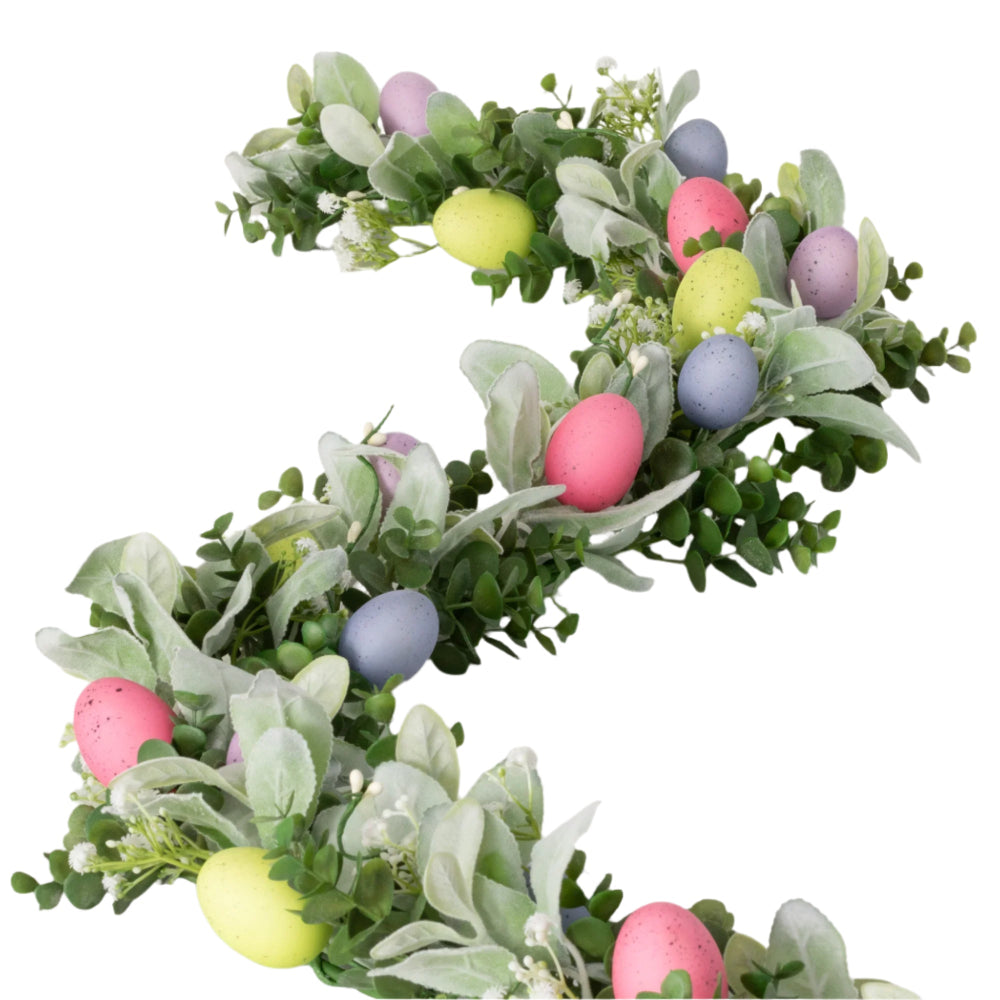 Sullivans Egg Floral Garland | Putti Fine Furnishings Easter